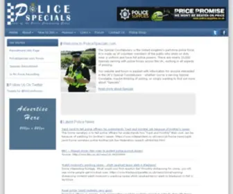 Policespecials.com(Police) Screenshot