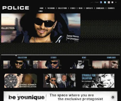Policetamerhosny.com(Police Tamer Hosny) Screenshot