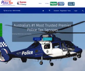 Policetax.com.au(Police Officers Tax) Screenshot