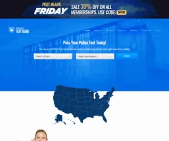 Policetestguide.com(Police Test Guide) Screenshot