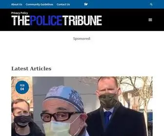 Policetribune.com(Law Enforcement News) Screenshot