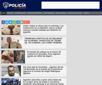 Policialarevista.com(Policía) Screenshot