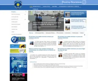 Policianacional.cv(Policia Nacional HOME) Screenshot
