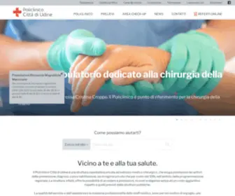 Policlinicoudine.it(Policlinico) Screenshot