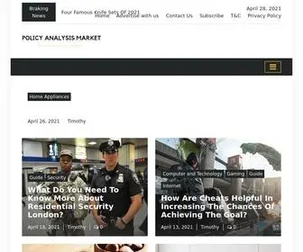 Policyanalysismarket.org(Policy Analysis Market) Screenshot