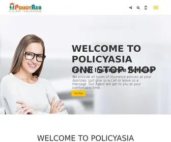 Policyasia.com(One Stop Solution for all your Insurance and Policy Needs) Screenshot