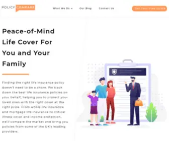 Policycompare.co.uk(© policy compare 2020. policy compare) Screenshot