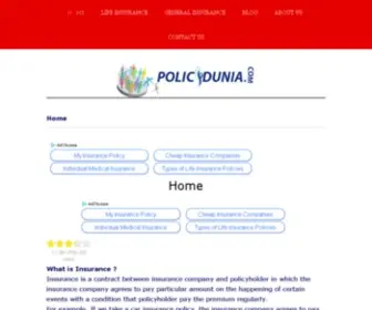 Policydunia.com(Insurance Policies in India) Screenshot