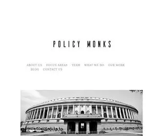 Policymonks.com(Policy Monks) Screenshot