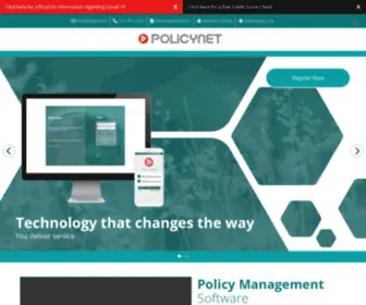 Policynet.co.za(Funeral Policy & Enterprise Management Solutions) Screenshot