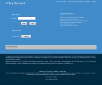 Policyowner-Services.com(Policyowner Services) Screenshot