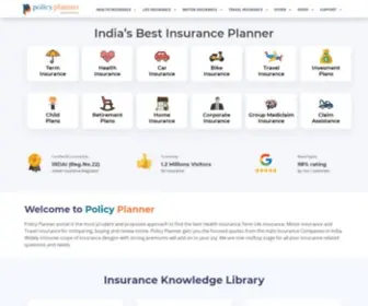 Policyplanner.com(Insurance Online) Screenshot