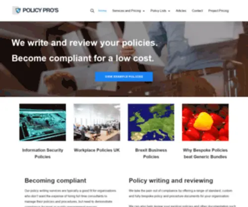 Policypros.co.uk(Policypros) Screenshot