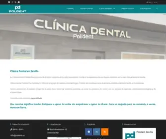 Polident.es(Polident Clínica Dental en Sevilla) Screenshot