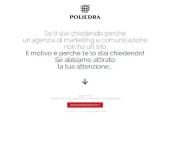 Poliedraservizi.it(Poliedraservizi) Screenshot