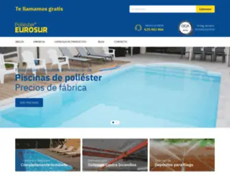 Poliestereurosur.es(Piscinas precios económicos) Screenshot