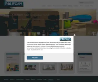 Polifoam.com(Polifoam Kft) Screenshot