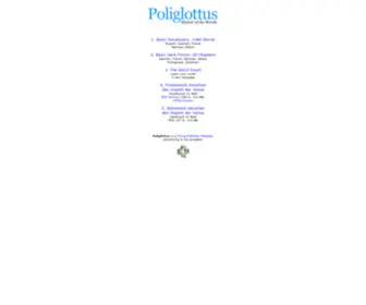 Poliglottus.com(By Kamps & Kamps) Screenshot