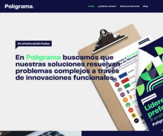 Poligrama.mx(Inicio) Screenshot