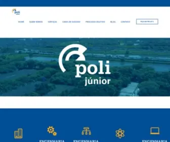 Polijunior.com.br(Projeto e Consultoria em Engenharia) Screenshot