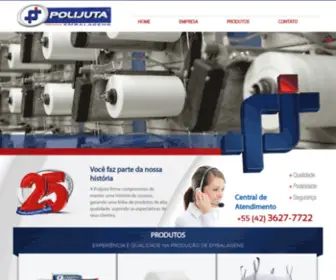 Polijuta.com.br(Polijuta Embalagens) Screenshot