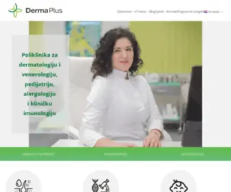 Poliklinika-Dermaplus.com(Poliklinika za dermatologiju i venerologiju) Screenshot