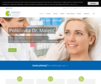 Poliklinika-Maletic.hr(Estetska kirurgija) Screenshot