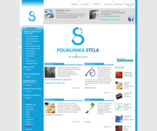 Poliklinika-Stela.hr(Poliklinika Stela) Screenshot