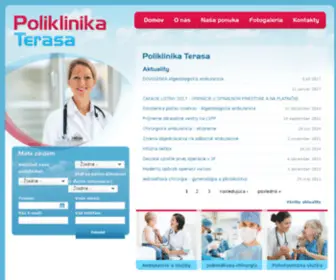 Poliklinikaterasa.sk(Poliklinika terasa) Screenshot