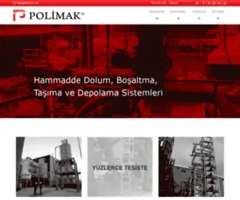 Polimak.com(Anasayfa) Screenshot