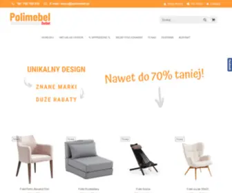 Polimebel.pl(Outlet meblowy) Screenshot