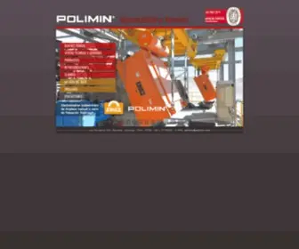 Polimin.com(POLIMIN SpA) Screenshot