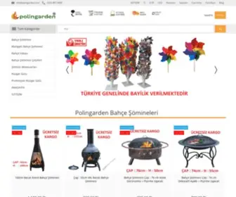 Polingarden.com(Bahçe şöminesi) Screenshot