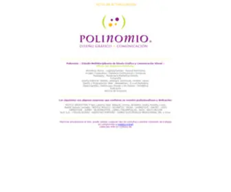 Polinomio.com.ar(Estudio de Diseño Gráfico y Comunicación Visual) Screenshot