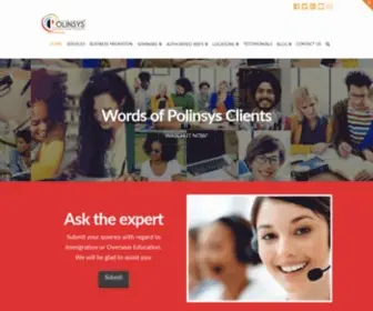 Polinsys.com(Canada Immigration) Screenshot