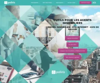 Poliris.fr(Logiciel Immobilier) Screenshot