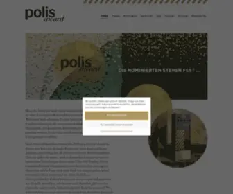 Polis-Award.com(Award für Stadt) Screenshot