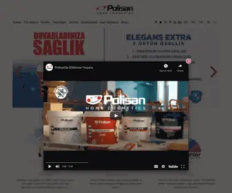 Polisan.com(Polisan Home Cosmetics) Screenshot