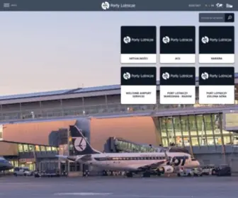 Polish-Airports.com(Przedsiębiorstwo) Screenshot