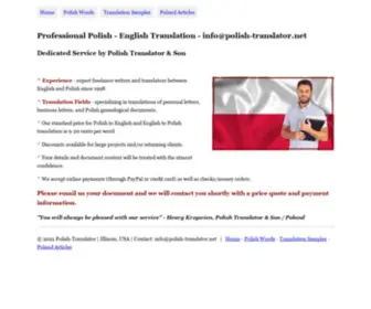 Polish-Translator.net(English Polish Translator) Screenshot