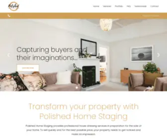 Polished.co.nz(Polished Home Staging) Screenshot