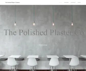 Polishedplaster.co.uk(The Polished Plaster Company) Screenshot