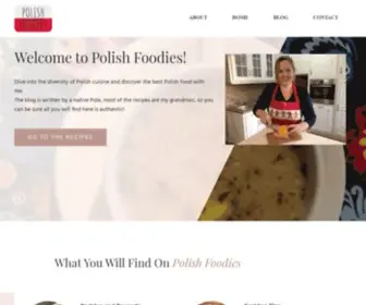 Polishfoodies.com(Polish Foodies) Screenshot