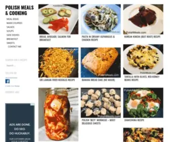 Polishmeals.com(Polish Meals & Cooking) Screenshot