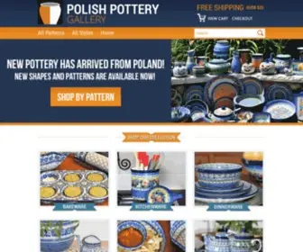 Polishpotterygallery.com(Polish Pottery Gallery) Screenshot