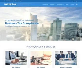 Polishtax.com(Poland, after joining the European Union, has become 6th economy in UE and an attractive place to carry out business transacti) Screenshot