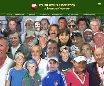 Polishtennis.org(Polish Tennis Association of Southern California) Screenshot