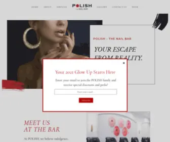 Polishthenailbar.com(A Full Service Nail Salon in The St) Screenshot