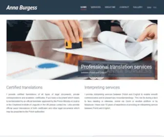 Polishtranslation.co.uk(Professional translation services) Screenshot