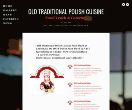 Polishtrucknyc.com(Old Traditional Polish Cuisine Pierogi Catcher Kielbasa vs Pierogi Tic Tac Toe) Screenshot
